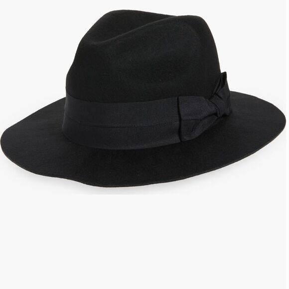 Nordstrom Short Brim Wool Panama Hat New! - Picture 1 of 8
